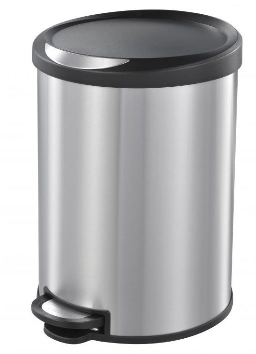 Edco Stainless Steel 12L Pedal Bin - Tensens Cleaning Supplies