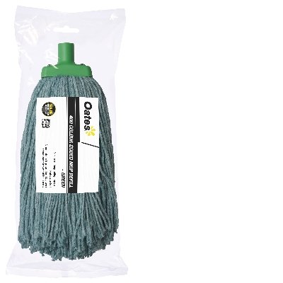 ANIT MICROBIAL BARRIER BLEND GREEN/SMALL NEW WET MOP HEAD 