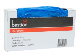 Bastion Apron Blue Disposable Box (100)