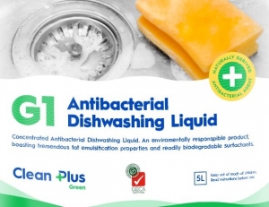 Clean Plus G1 Dishwash Label Suits 750ml