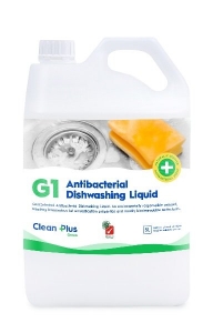 Clean Plus G1 Antibac Dishwash Liquid 5L