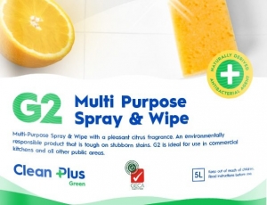 Clean Plus G3 Bathroom label Suits 750ml