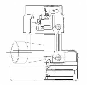 Ametek 2 Stage Vacuum Motor 240V