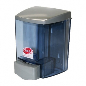 Soap Disp / Liquid Dispenser Clear White