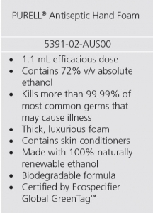 Purell TFX Foam Sanitiser Refill 1200ml