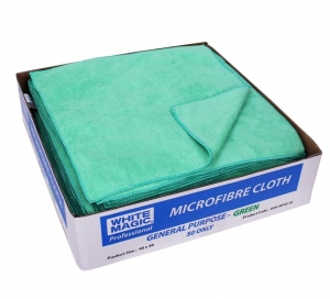 Microfibre Cloth Thick 40 x 40cm Green