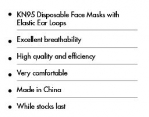 KN95 Face Mask - Non Medical - Pack 5