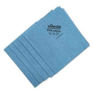 Vileda PVA Micro Cloth Blue 5pk