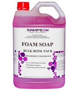 Foam Hand Soap Pink Bouquet 5L