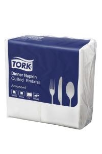 Tork Dinner Napkin Quilted 8 Fold Emboss