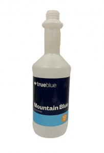 True Blue Screen Printed Bottle MTN BLUE